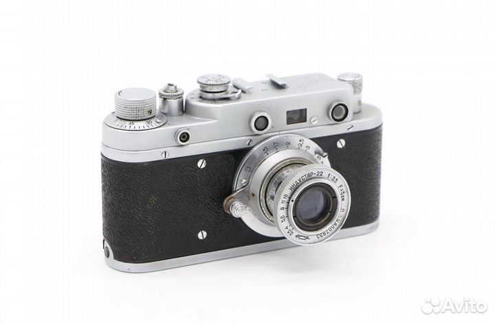 Зоркий С + Индустар-22 (СССР, 1957)