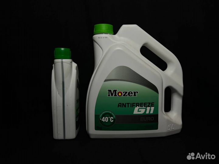 Антифриз mozer G11 -40 зеленый