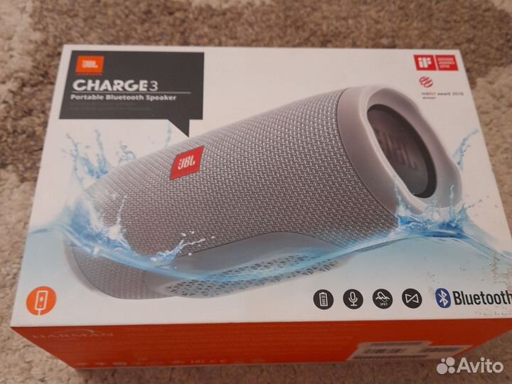 Колонка jbl charge 3