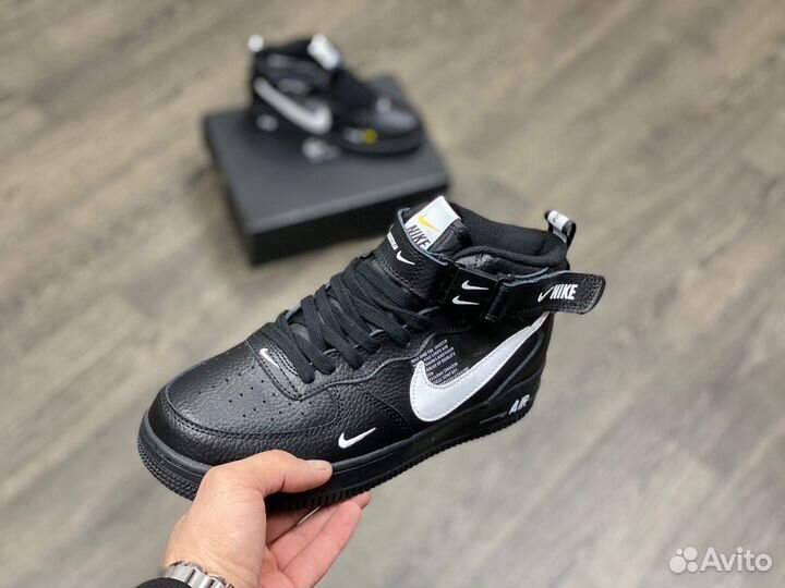 Nike air force 2025 1 tm black