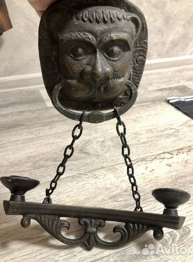 Подсвечник для интерьера винтаж