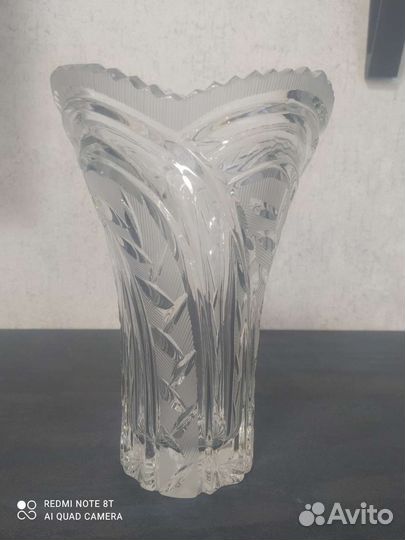 Ваза хрустальная СССР