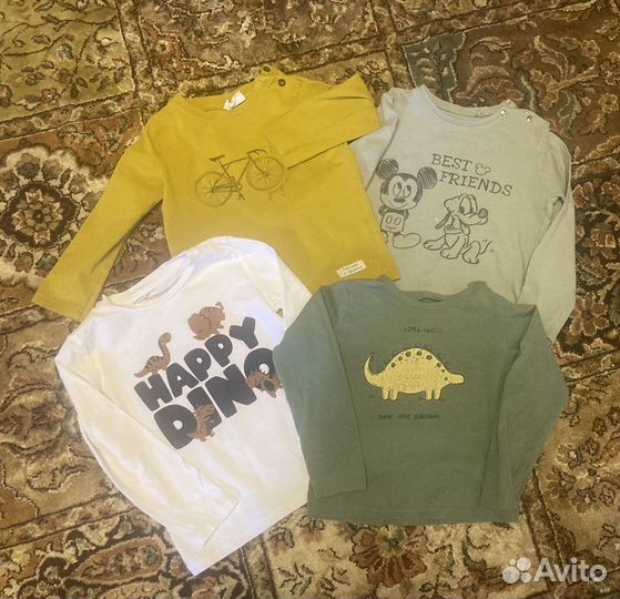 Детские вещи пакетом на мальчика 86 92