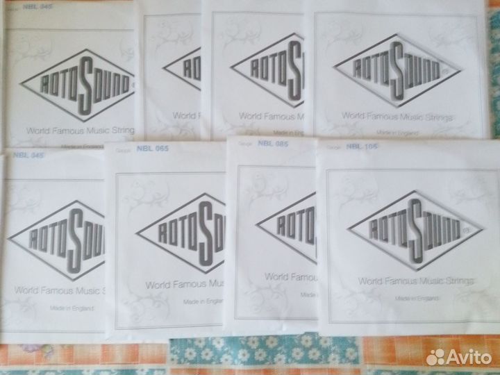 Струны для бас гитары