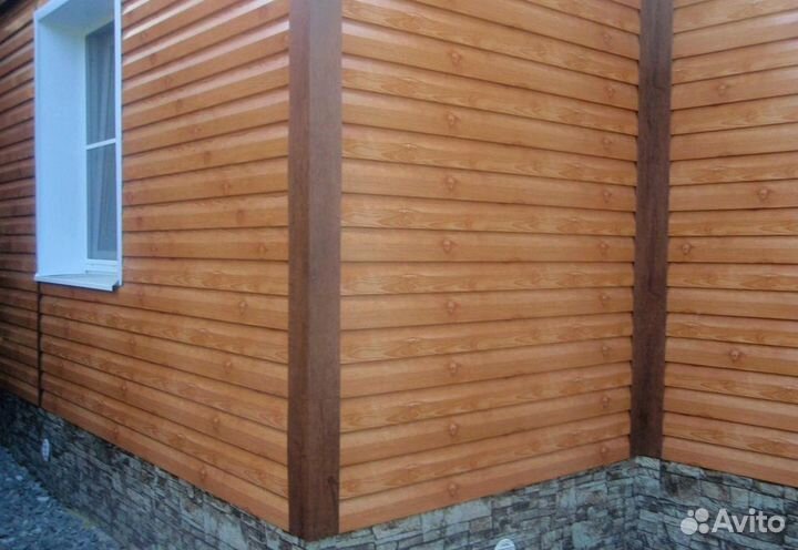 Сайдинг под бревно
