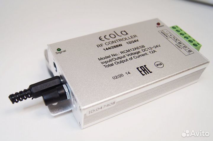 Аудио контроллер - цветомузыка для LED RGB ленты