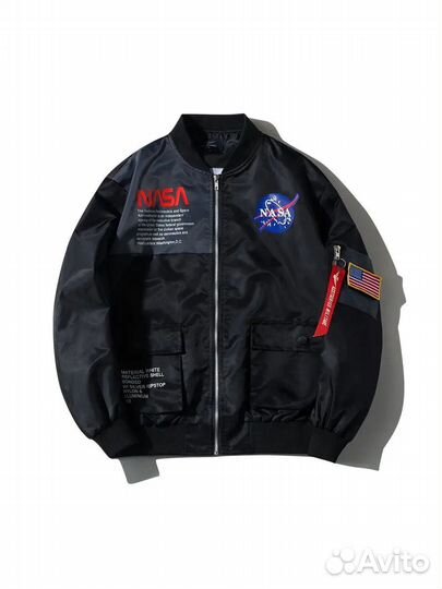 Бомбер nasa oversized