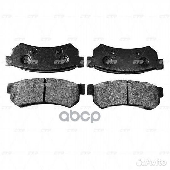 Колодки тормозные зад chevrolet lacetti 04- GK0