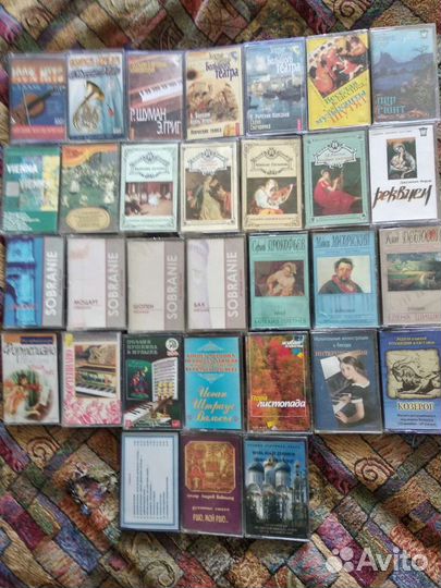 Аудиокассеты с записью