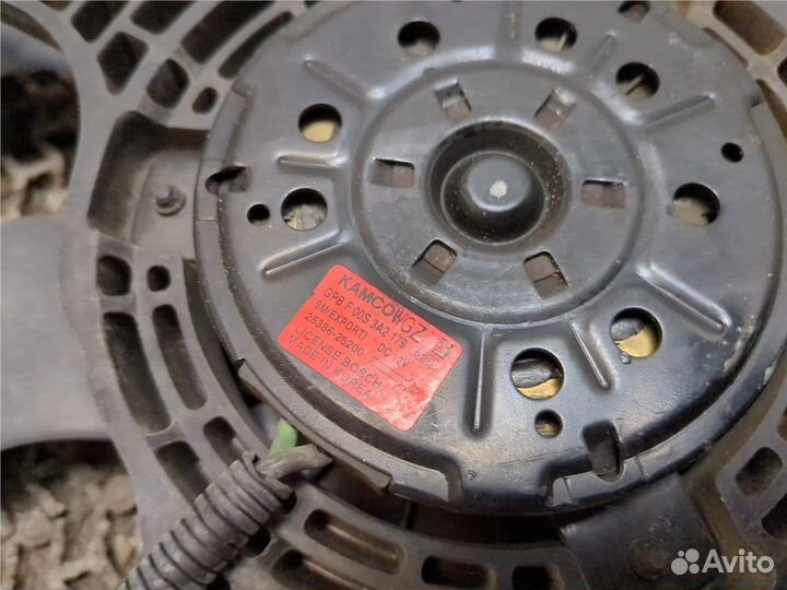 Вентилятор радиатора Hyundai Santa Fe, 2002