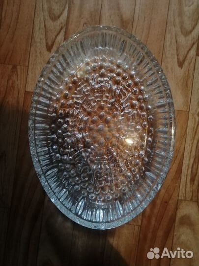 Блюдо хрустальное (овальное)