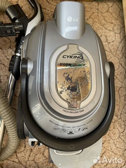 Пылесос LG Cyking DX V-C7812CEU на запчасти