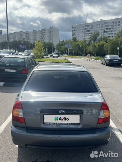 Hyundai Accent 1.5 AT, 2008, 180 000 км