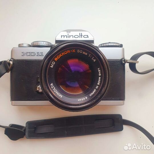 Зеркальный, плёночный фотоаппарат