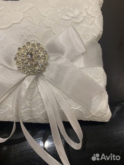 Подушечка для колец и приглашения