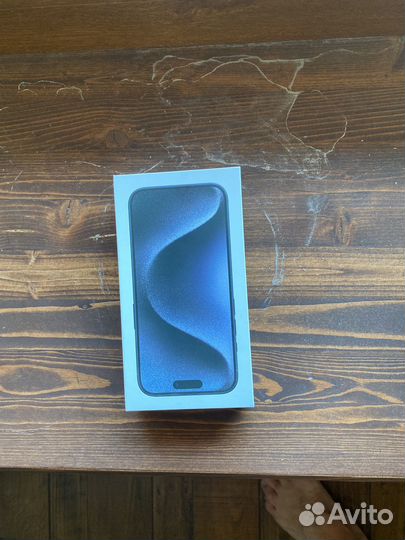 iPhone 15 pro 256 Blue Titanium