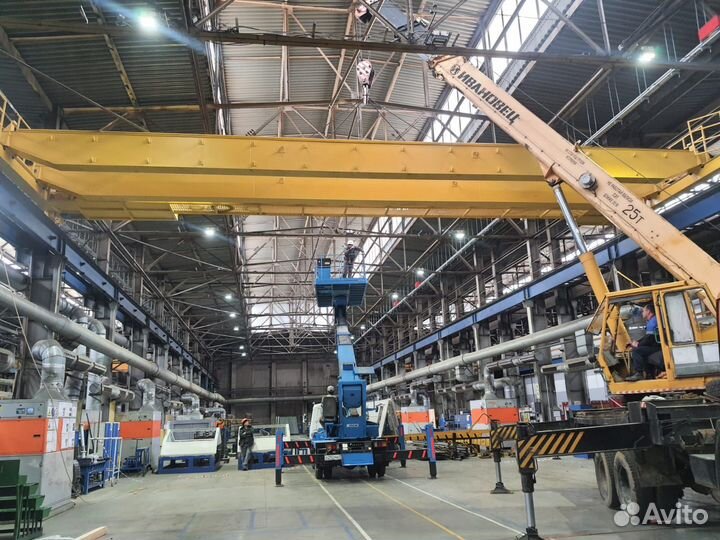 Краны грузоподъемные монтаж, демонтаж, то, пнр