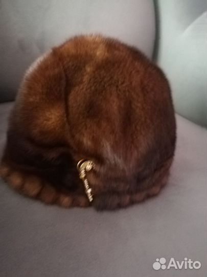 Шапка норковая женская