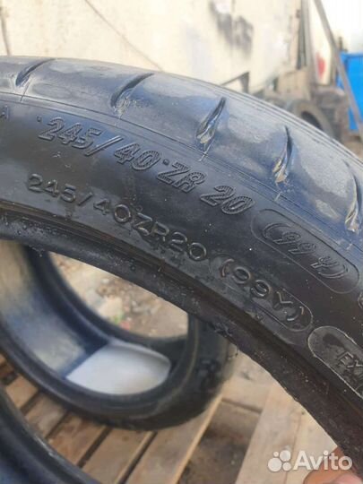 Michelin Pilot Sport 3 275/35 R20 и 245/40 R20