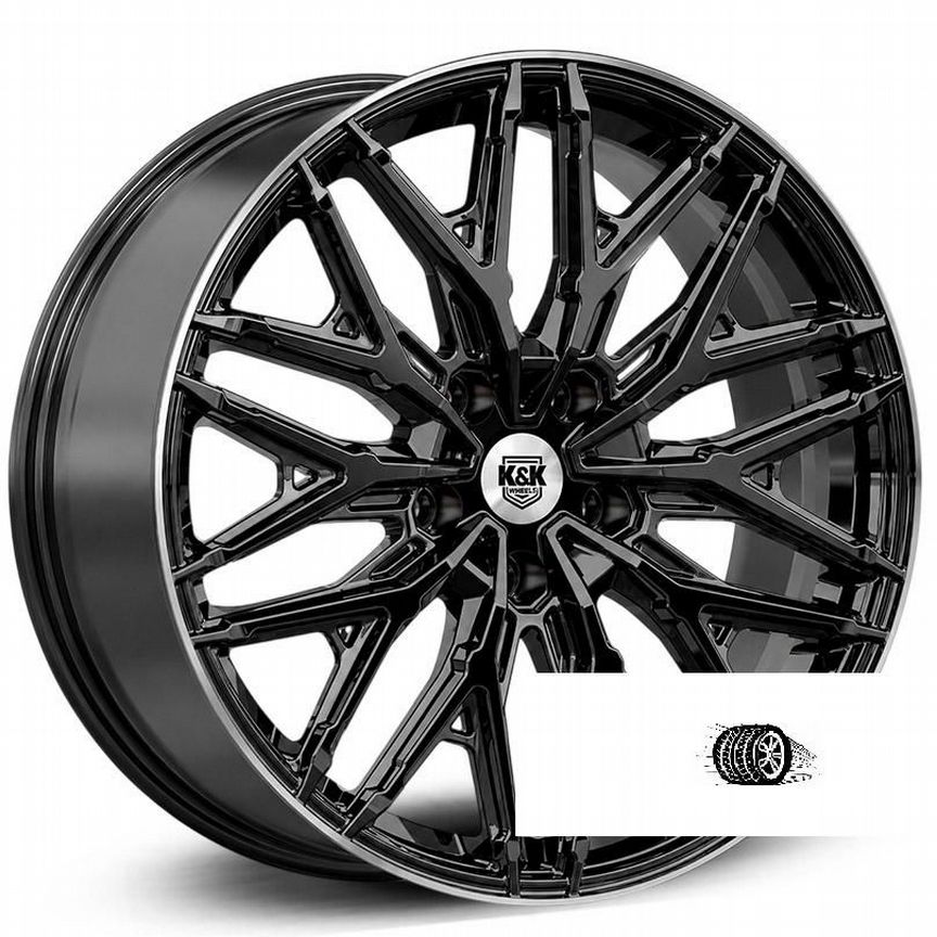 Литые диски K&K 8×R19 5×112