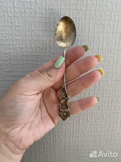 Чайная ложка хильдесхаймская роза