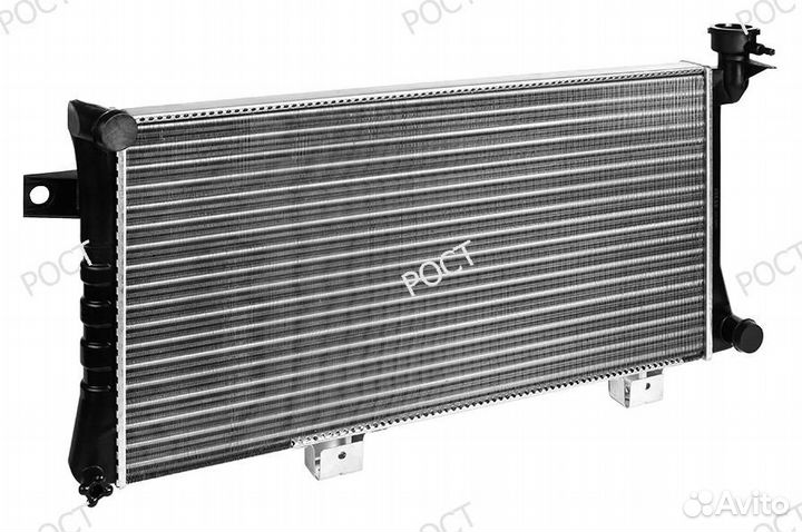 Радиатор ваз-21214, 2131 (алюмин.) 2-х ряд. (21214