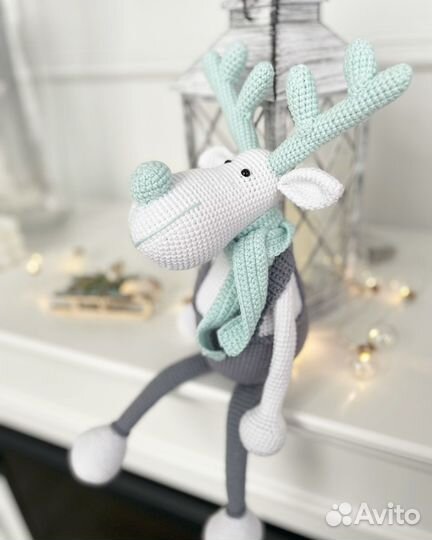 Новогодний Олень игрушка