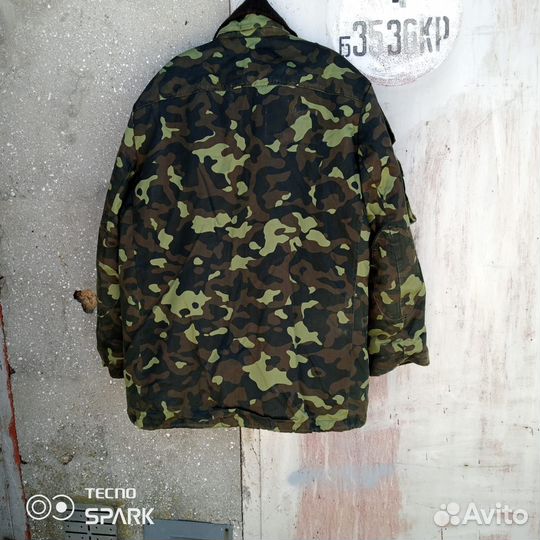 Куртка камуфлированная демисезонная 54р