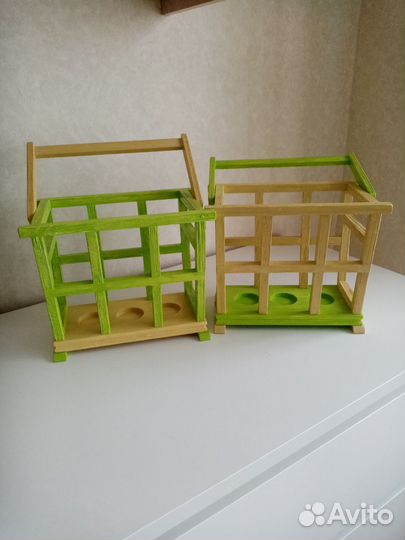 Подсвечник деревянный