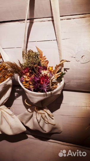 Лето в льняном мешочке