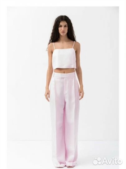 Льняные брюки Lime s