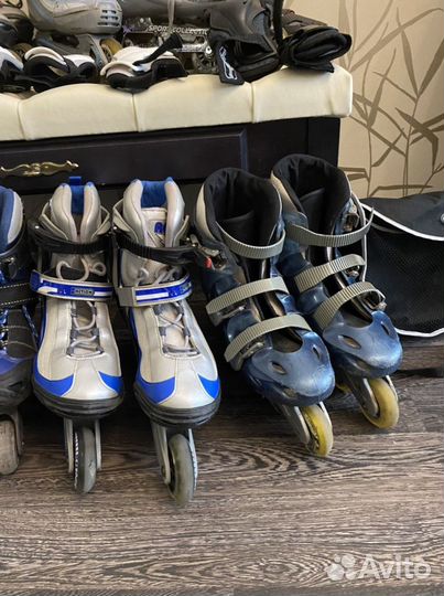 Прокат. Ролики и коньки мужские, женские и детские