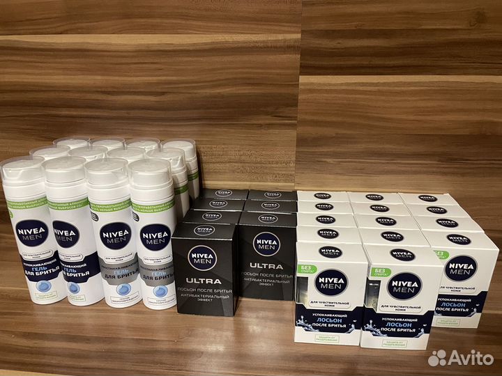 Гель для бритья nivea