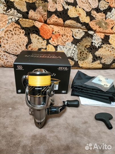 Катушка shimano vanquish 16 C3000XG