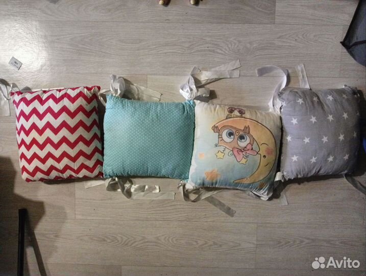 Бортики в кроватку