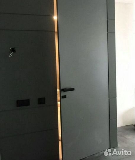 Скрытые межкомнатные двери под отделку