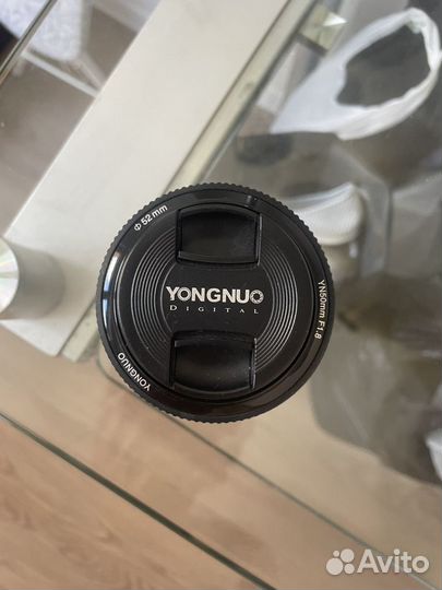 Объектив Yongnuo EF 50 mm f1.8