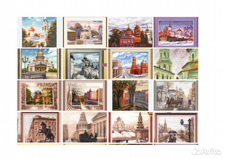 Огромный выбор красивых схем для вышивания крестом