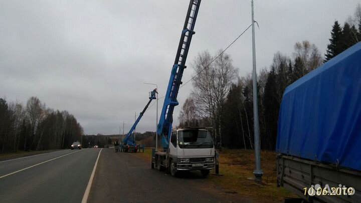 Аренда и услуги телескопического подъёмника