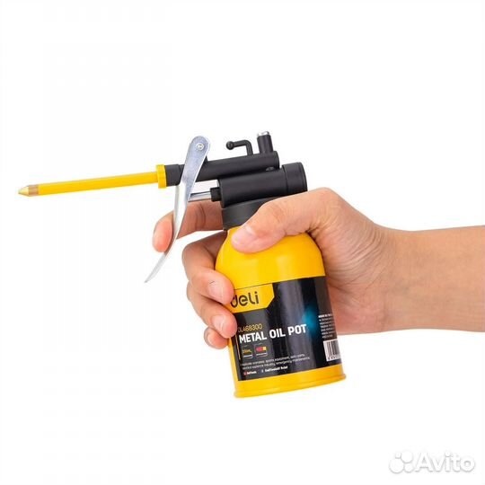 Масленка рычажная металлическая
