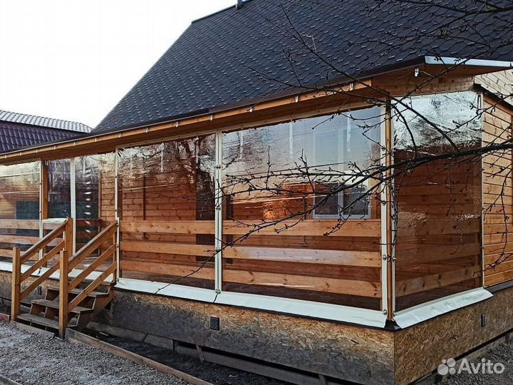 Мягкие окна для беседок террас и веранд
