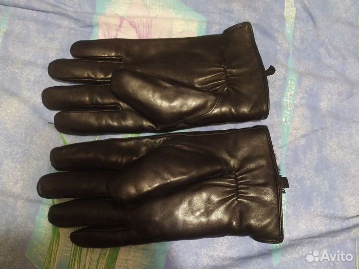 Мужские кожаные перчатки