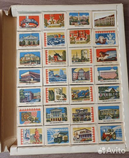 Спички коллекционные полный комплект