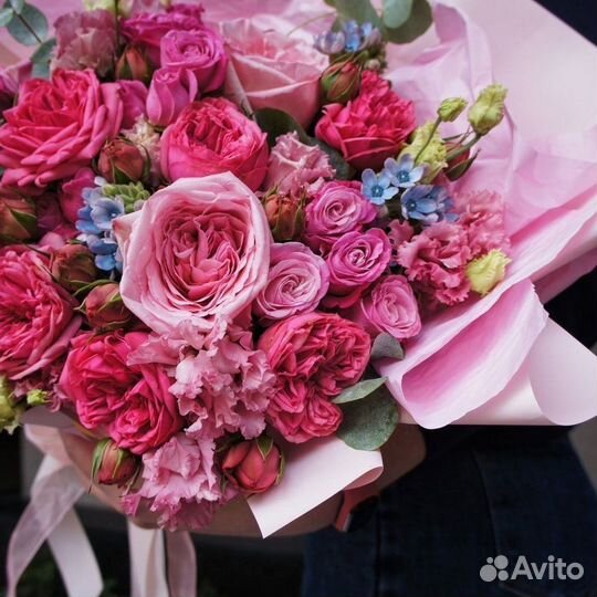 Букет из роз 60+ см