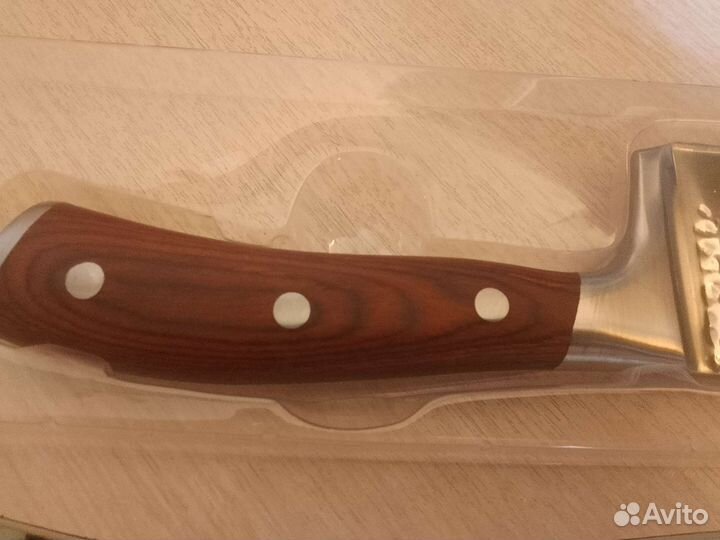 Шеф нож кованный