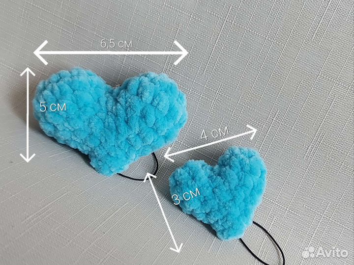 Валентинки, сердечки брелок