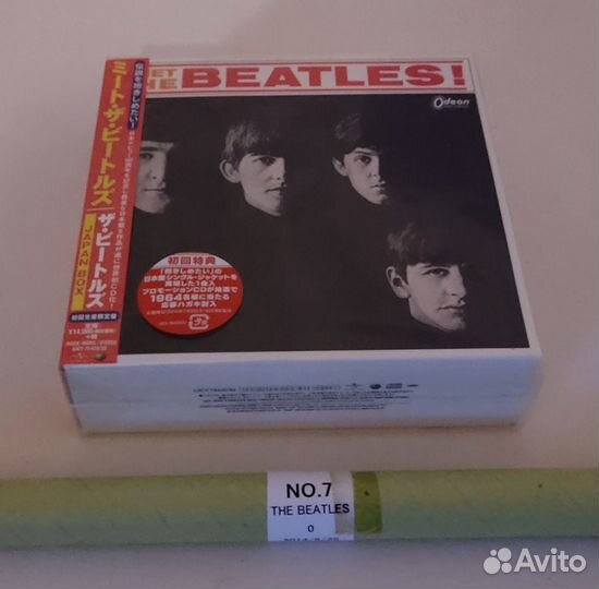 Meet The Beatles 5CD Бокс сет+Плакат Япония Новые