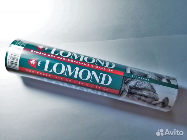 Новая термобумага 30м Lomond L0104002 для факса