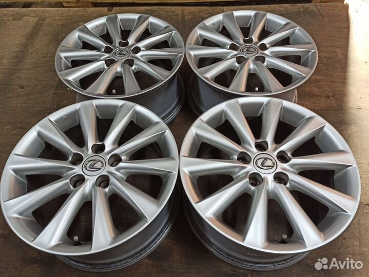 Диски 17 5х114,3 ET45 оригинал от Lexus из Японии