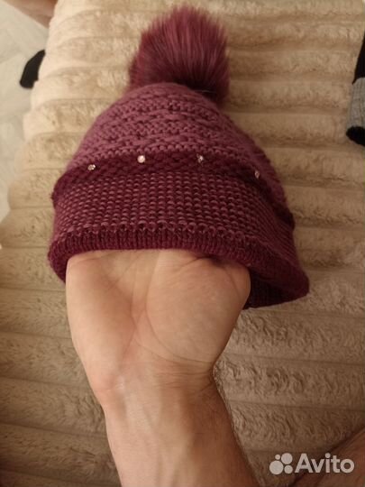 Женская шапка осень